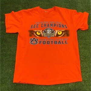 Auburn Tigers shirt mens medium football orange Y2K Cam Newton unisex adult 5